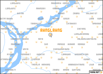 map of Awnglawng