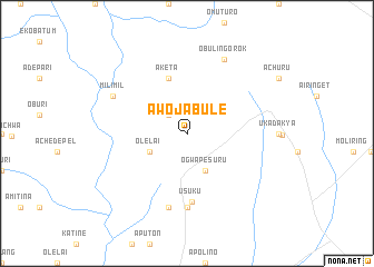 map of Awojabule