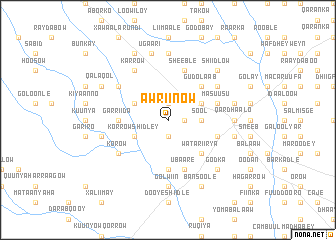 map of Aw Riinow