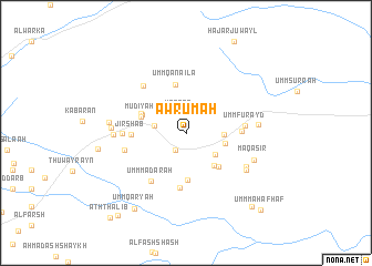 map of ‘Awrumah