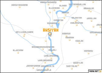 map of ‘Awsīyah