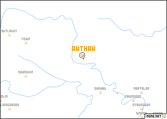 map of Awthaw