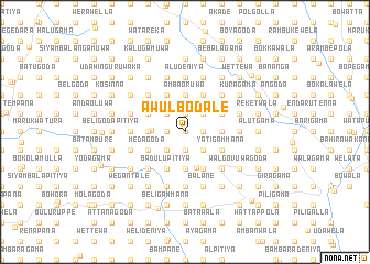 map of Awulbodale