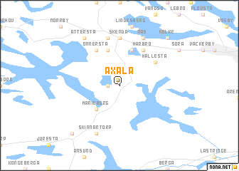 map of Axala