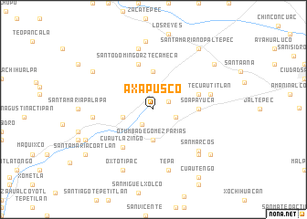 map of Axapusco