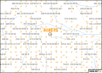 map of Axberg