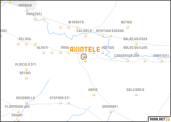 map of Axintele