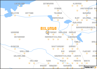 map of Axlunda