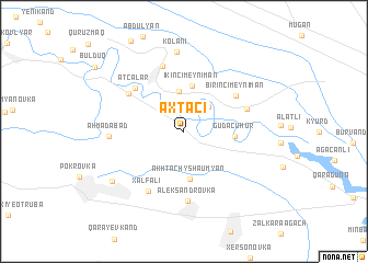 map of Axtaçı