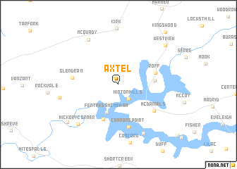 map of Axtel