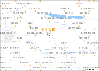 map of Axtorp