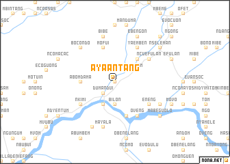 map of Ayaantang