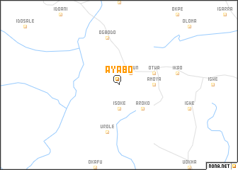 map of Ayabo