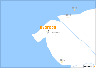 map of Ayacara