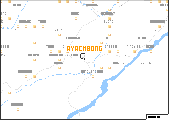 map of Ayacmbong