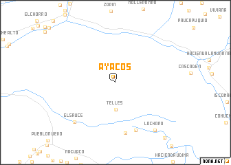 map of Ayacos