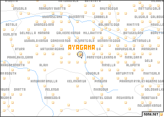 map of Ayagama