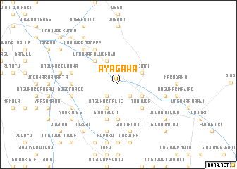 map of Ayagawa