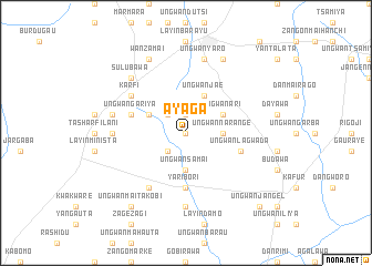 map of Ayaga