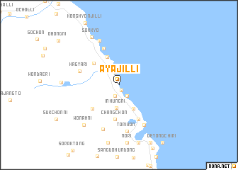 map of Ayajil-li