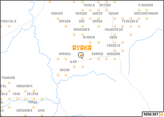 map of Ayaka