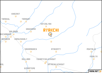 map of Ayakchi