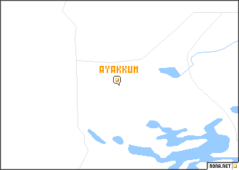 map of Ayakkum