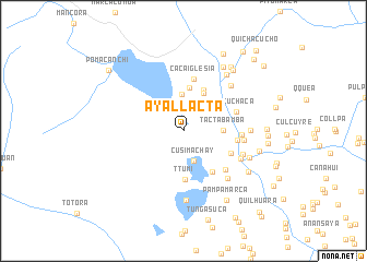 map of Ayallacta