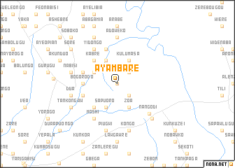 map of Ayambare