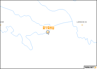 map of Ayamu
