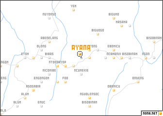 map of Ayana