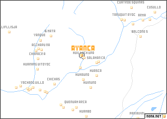 map of Ayanca