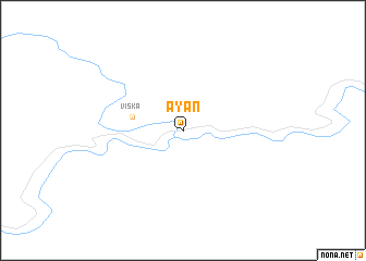 map of Ayan