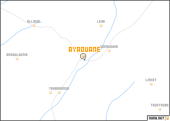 map of Ayaouane