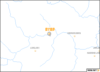 map of Ayap