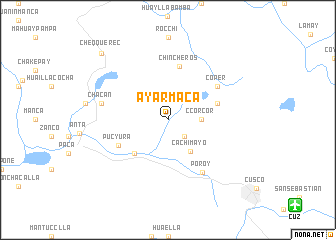 map of Ayarmaca