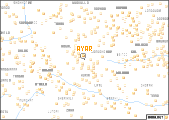 map of Ayār