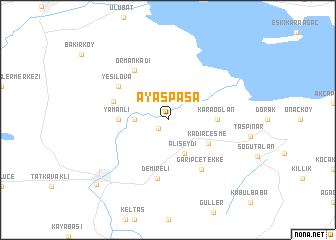 map of Ayaspaşa