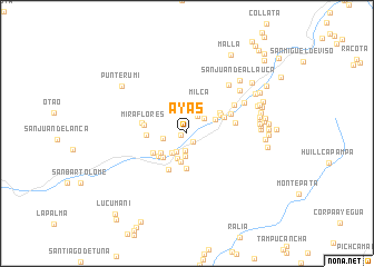 map of Ayas