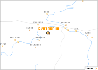 map of Ayatokova