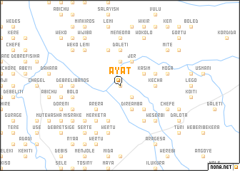 map of Āyat