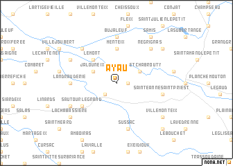 map of Ayau