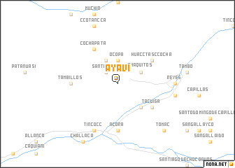 map of Ayavi