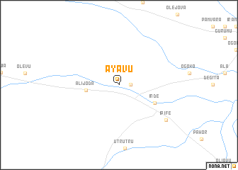 map of Ayavu