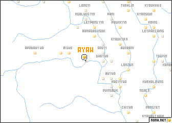 map of Ayaw