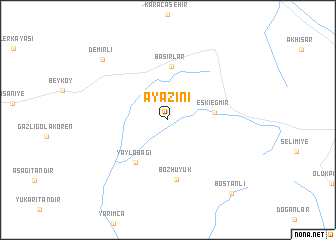 map of Ayazini