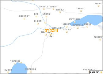 map of Ayazmi