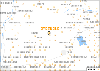 map of Ayāzwāla