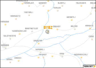 map of Ayaz