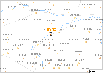 map of Ayaz